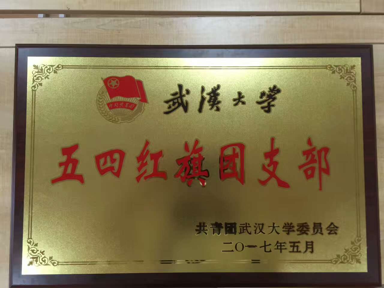 【基层团建】2014级新闻学团支部获tyc33455cc太阳集团五四红旗团支部