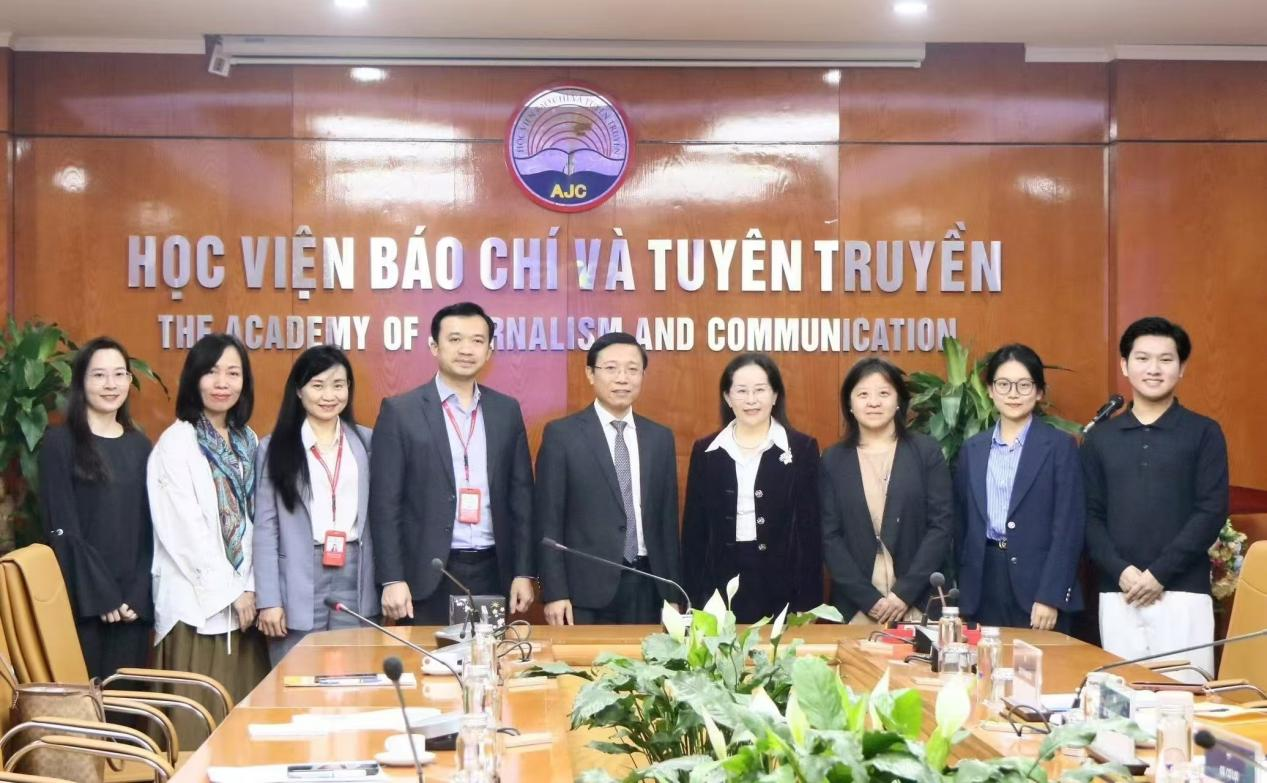 公司与“越南tyc33455cc太阳集团”持续开展中越新闻传播高等教育合作